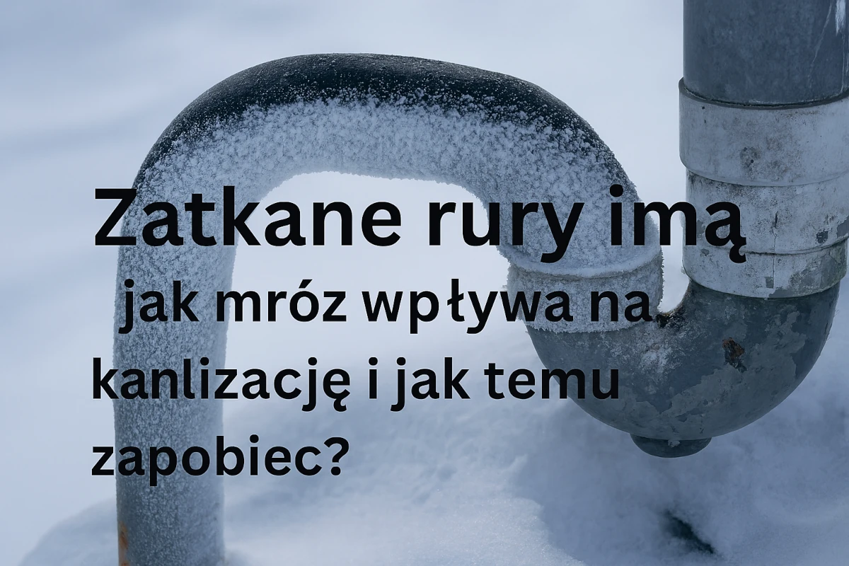 Zatkane rury zimą – jak mróz wpływa na kanalizację i jak temu zapobiec?